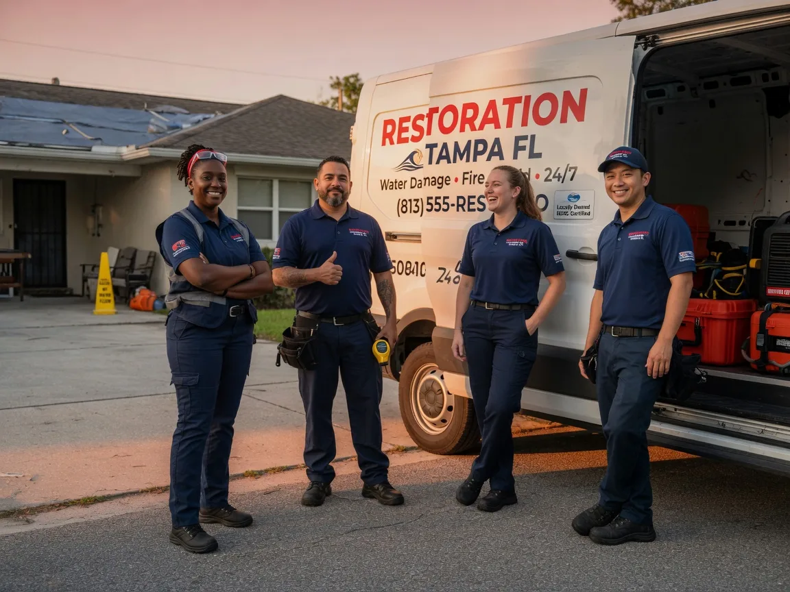Water Damage Restoration company in Blunt, SD